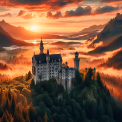 Fantastic castle