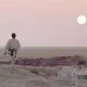 the sun is rising
