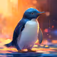 lonely penguin