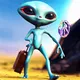 Travelling Peaceful Alien