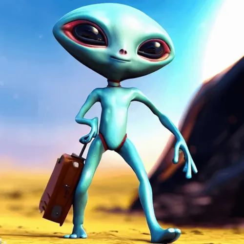 Travelling Peaceful Alien
