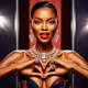 Peak of woman heart