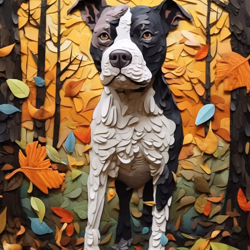 multi-dimensional paper cut craft