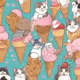 Ice cream cat