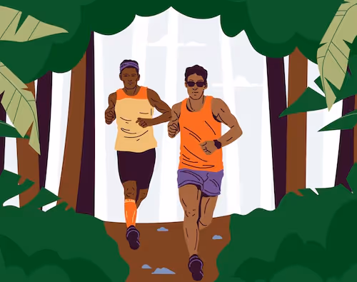 run in jungle