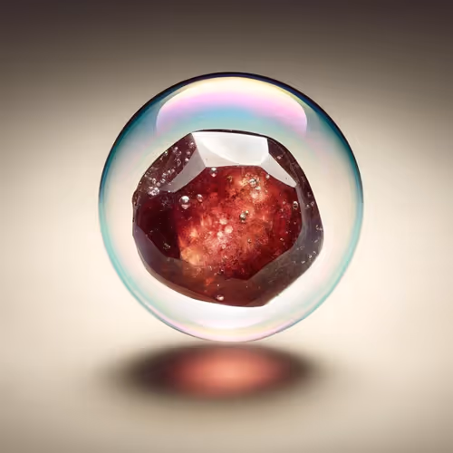 Collection of sweets decorated with birthstones