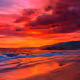 Red sunset