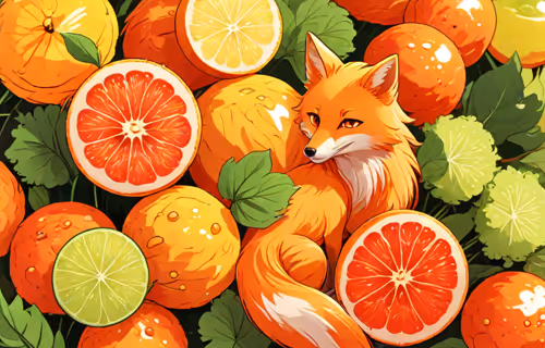 orange fox