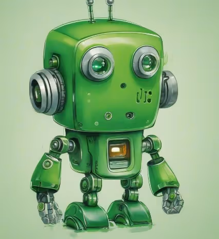 Robot green