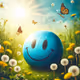 blue ball