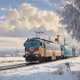 Winter train
