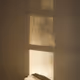 A shadow of a window