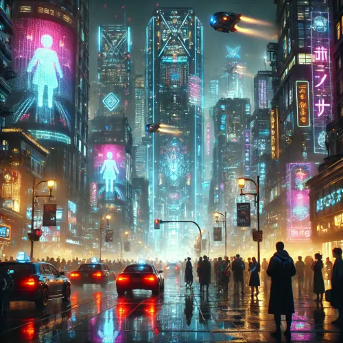 Neon Streets of Tomorrow