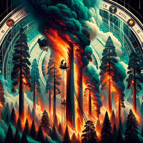 Disconnected Times - Sequoia Towers Burning