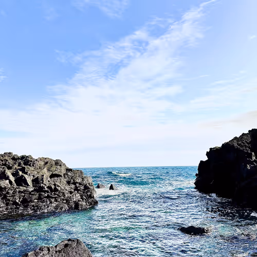 the sea of jeju island, Korea