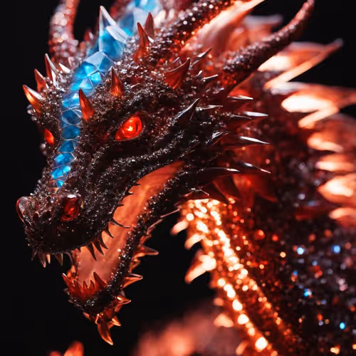 Crystal & Gemstone Dragons