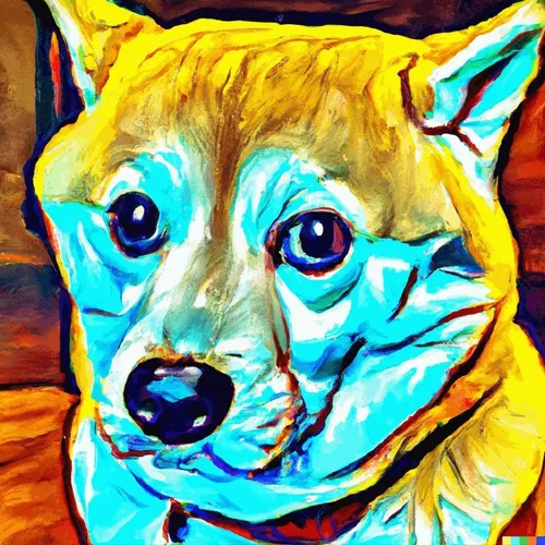 Paint Shiba Inu