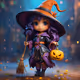 chibi witch
