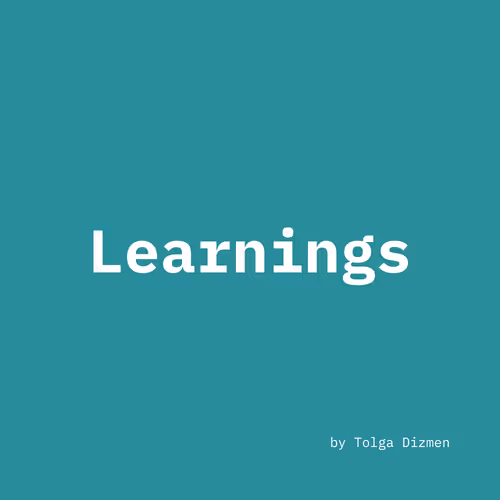 Learnings