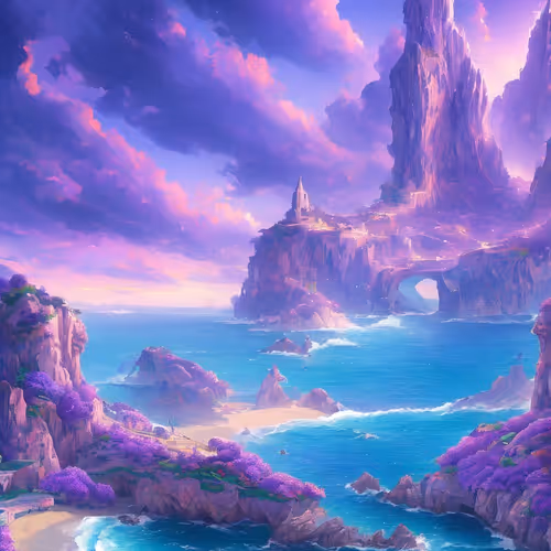 Purple Serenity