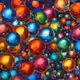 Multicolored Zorbs