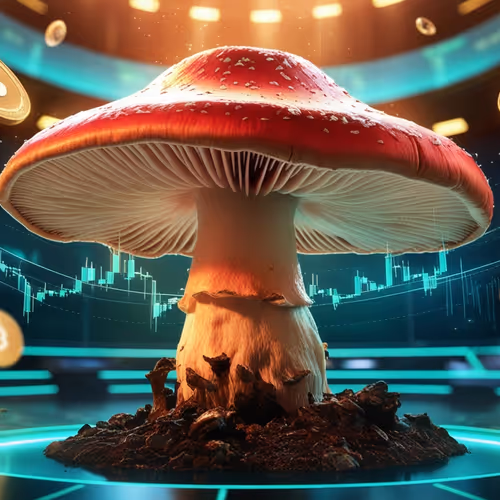 Regen red mushroom in the world of cryptocurrency