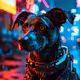 cyberpunk dog