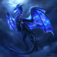 Rare blue dragon