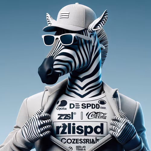 Zebra Chic: 3D Fashionista Collection