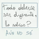 You know