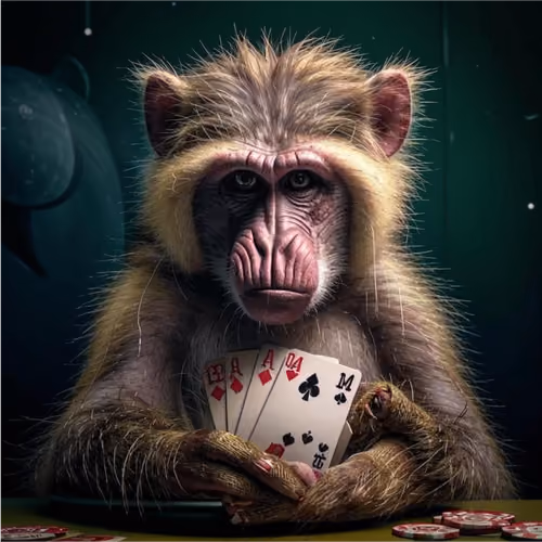 Poker Baboon