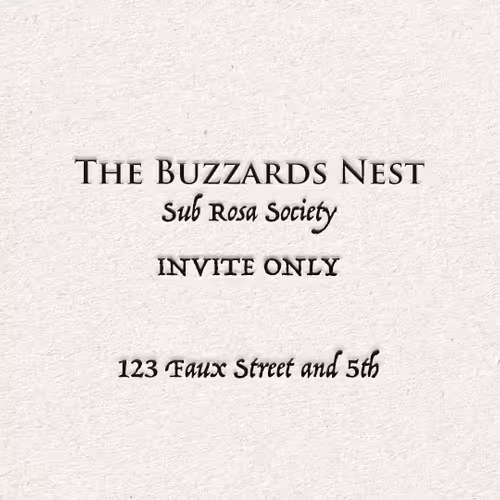 Mysterious Business Cards