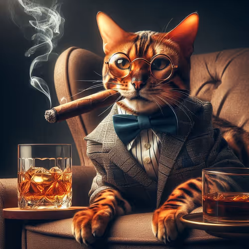 Bengal cat aristocrat