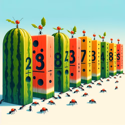 Watermelon numbers