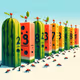 Watermelon numbers