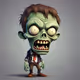 cartoon zombie