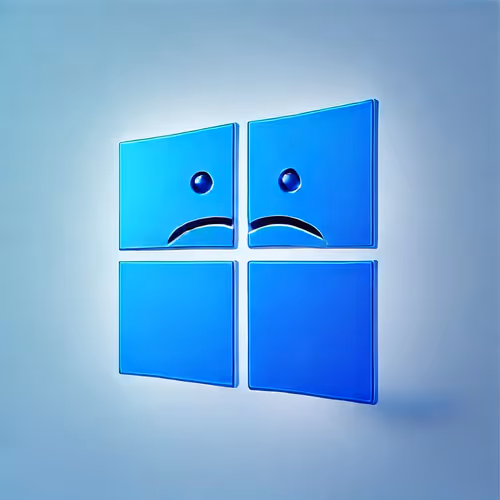 Blue screen
