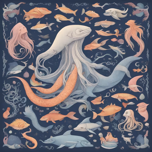 Mythical sea Creatures