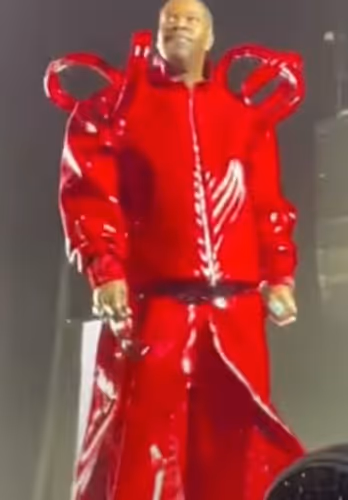 Busta Rhymes sold his soul by wearing a red dress
