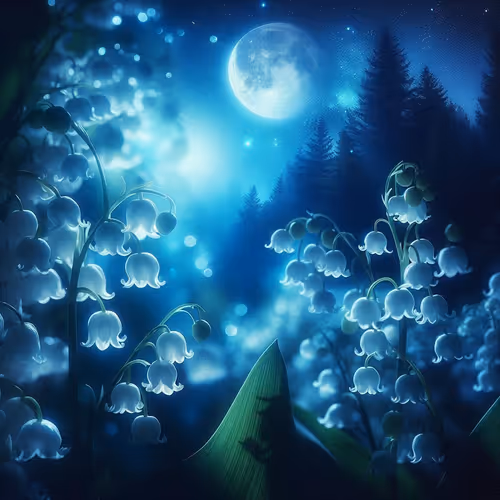 lily of the valley and moonlit nights