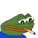 Smoking pepe