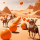 Zorbs of the Desert