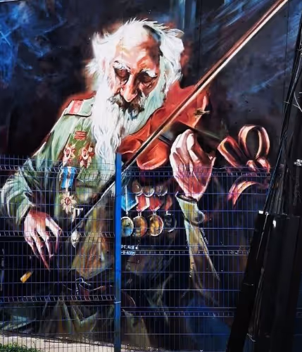 Street art characters