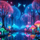 Cyberpunk Forest