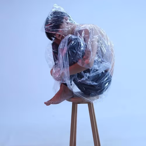 man in bag