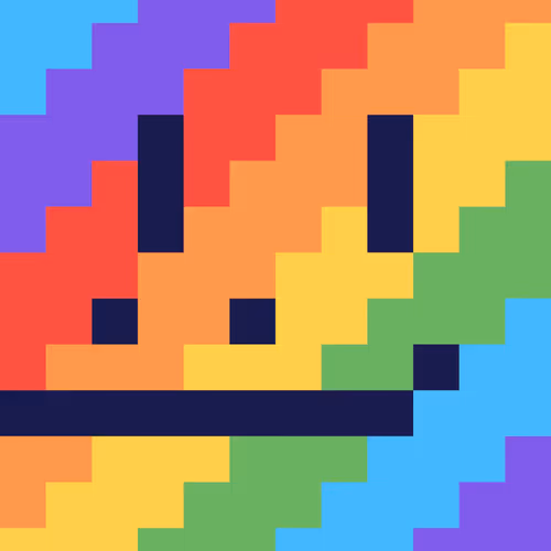 Rainbow Smol Flipped