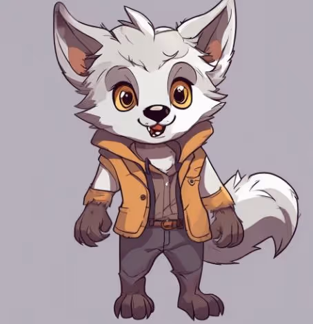Cute werewolf
