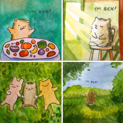 I'M RICH!