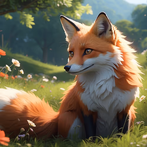 Foxy vibing