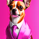pink dog